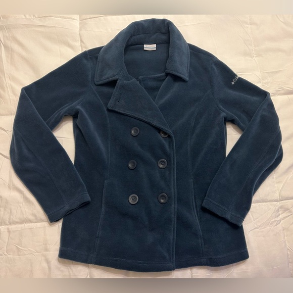 Columbia Jackets & Blazers - Columbia Fleece Double Breasted Pea Coat